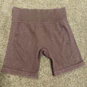 Brown JoyLab biker shorts size Medium
